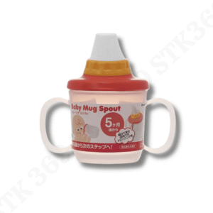 Alternative view of Cốc tập uống có vòi hút màu cam, cho bé từ 5 tháng