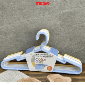 Set 10 móc phơi quần áo cao cấp Kokubo