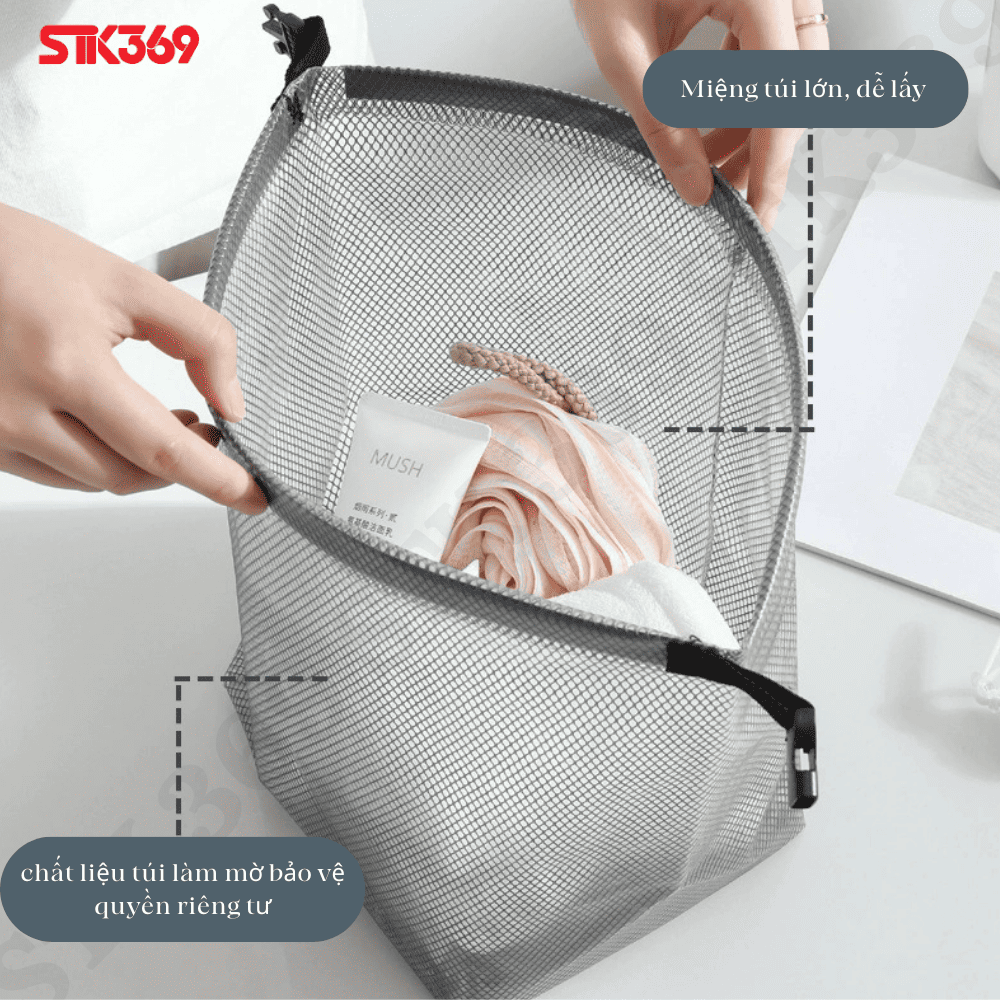 Túi đựng đồ chống thấm nước , chống bám bẩn và chống bám bụi, dạng cầm tay kích thước (27.5x35x15.5) cm - Ảnh 2