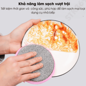 Alternative view of Combo 5 Miếng bột biển rửa chén hai mặt