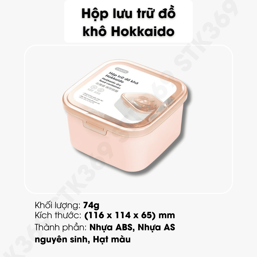 Hộp trữ đồ khô Hokkaido 450ML - Ảnh 2