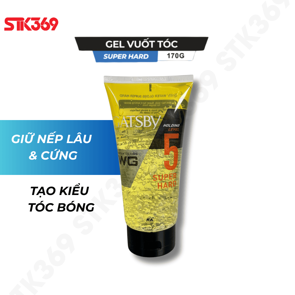 Gel Vuốt Tóc Siêu Cứng