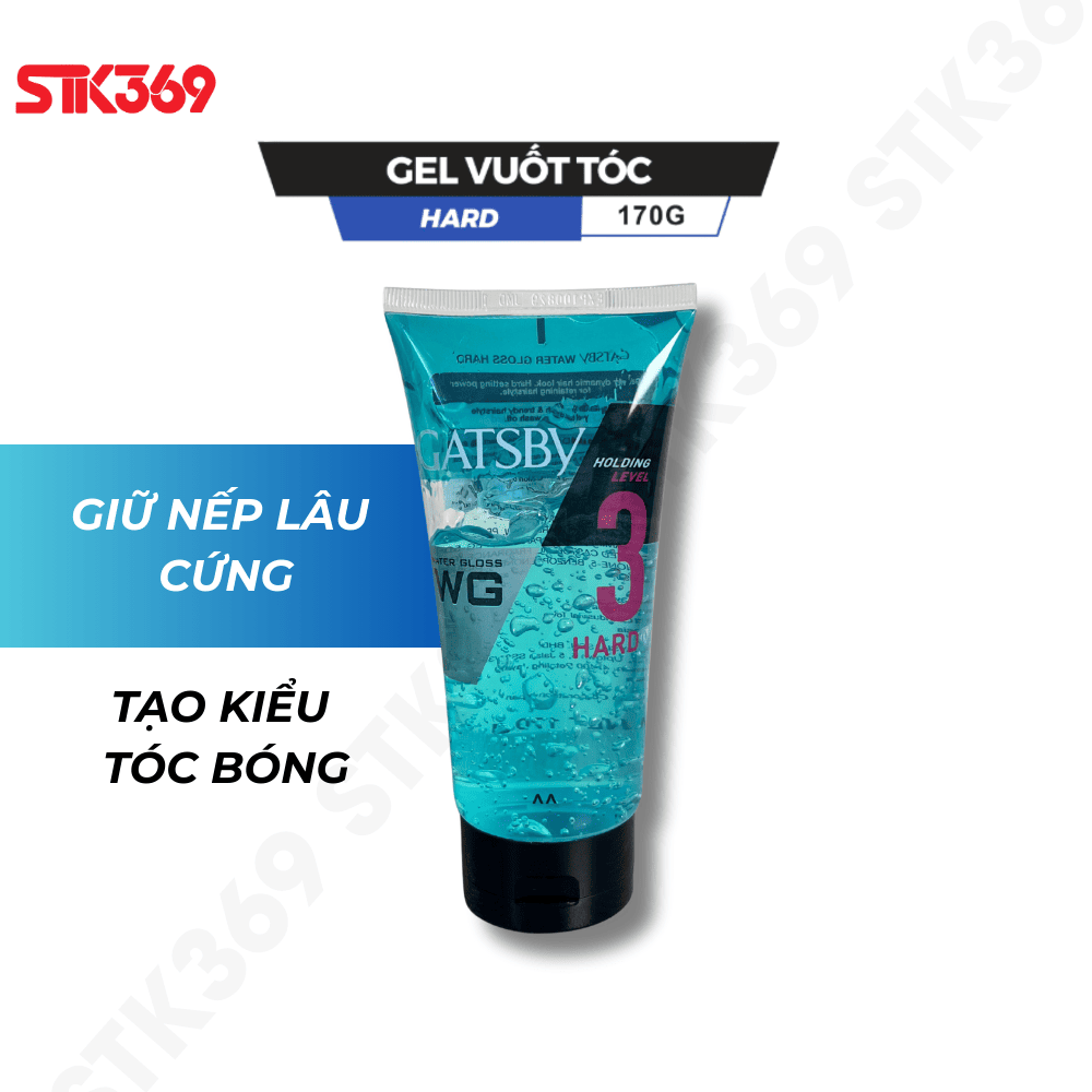 Gel Vuốt Tóc Cứng Gatsby 170g