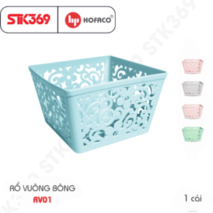 Alternative view of Rổ Vuông Bông RV01 HOFACO