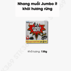 Alternative view of Nhang muỗi Jumbo ít khói hương rừng, hộp 10 khoanh, 135g