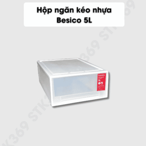 Alternative view of Hộp ngăn kéo nhựa Besico 5L