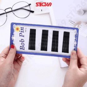 Ghim cài tóc trang trí, chất liệu bằng thép - Set 36 cái