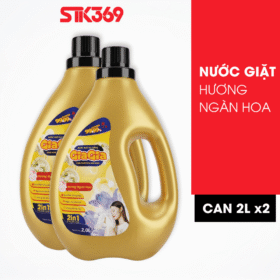 Combo 2 Nước giặt GiaGia 2in1 – Hương Ngàn Hoa (2.0L)