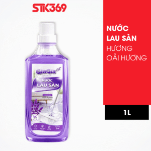 Nước Lau Sàn Hương Lavender GIAGIA 1L - Sạch Bóng Sàn Nhà, Thơm Lâu