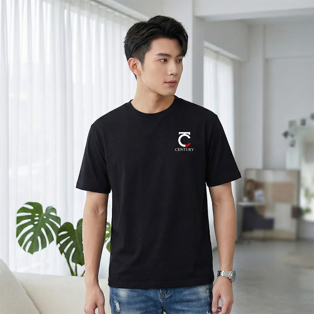 Áo Thun Logo Tee Unisex, Thiết Kế Minimal, Logo Ngực Trái đơn giản, Dễ Phối Với Quần Jeans & Short, Phù Hợp Đi Làm – Đi Chơi – Mặc Hằng Ngày