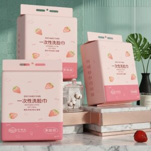 Khăn Lau Dùng 1 Lần Vải Không Dệt Dạng Rút (20x17.5cm)