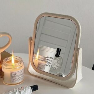 Alternative view of Gương Để Bàn Chữ Nhật Viền Nhựa Bo Góc 15x18cm