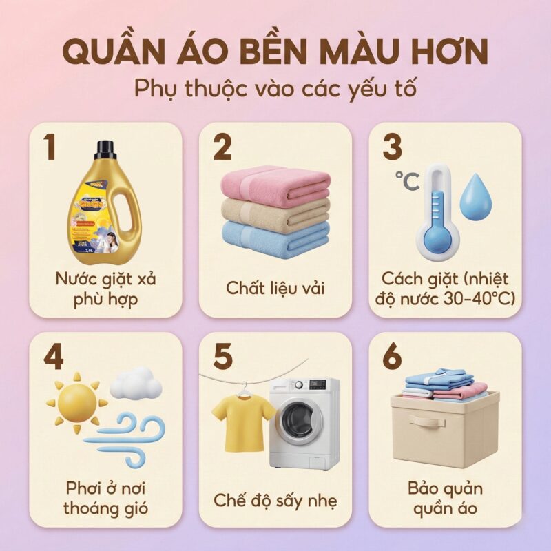 Cách sử dụng nước giặt chuẩn cho giặt tay và giặt máy