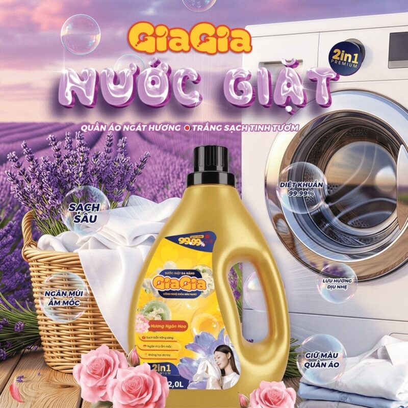 nước giặt làm áo local brand bị cứng cổ