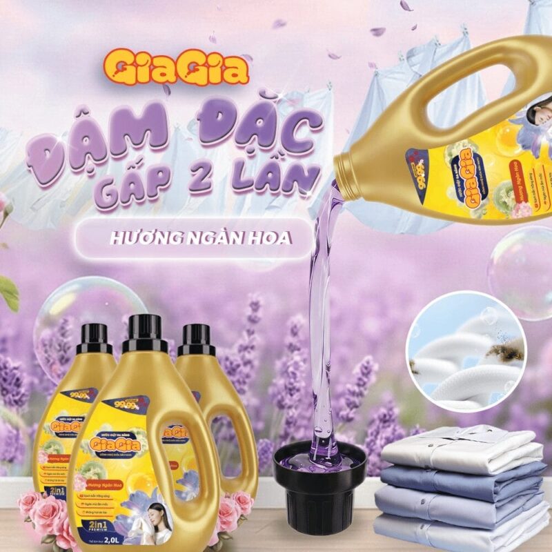 Tổng kho nước giặt Quận 1 đậm đặc gấp 2 lần tiết kiệm chi phí