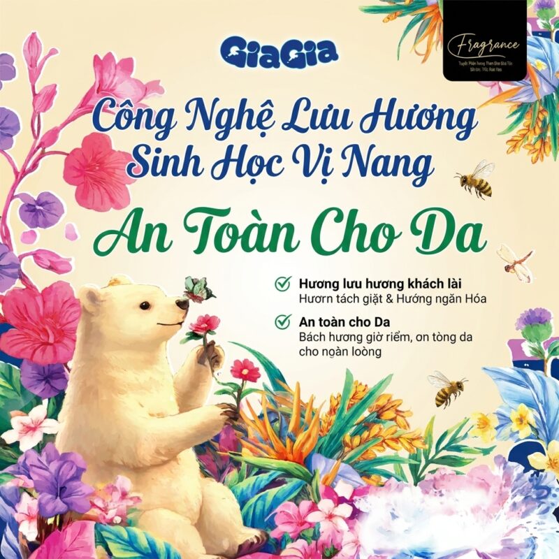 Công nghệ vi nang lưu hương sinh học an toàn cho da