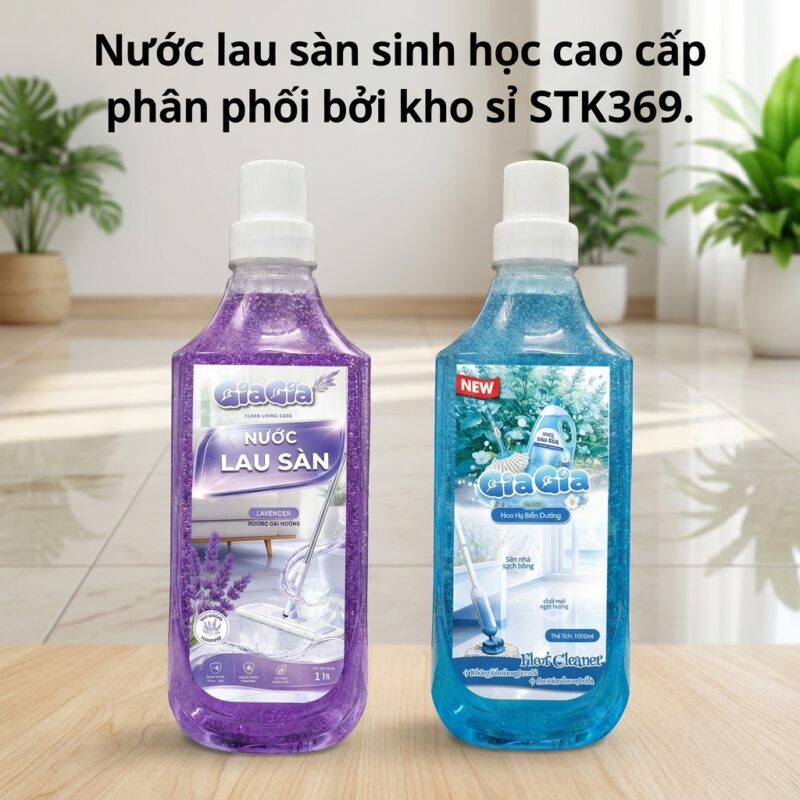 Nước lau sàn sinh học cao cấp phân phối bởi tổng kho STK369