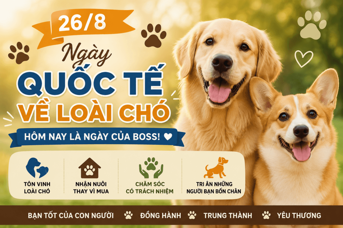 Ngày Quốc tế về loài chó 26/8