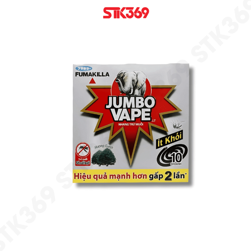 Nhang muỗi Jumbo ít khói hương rừng